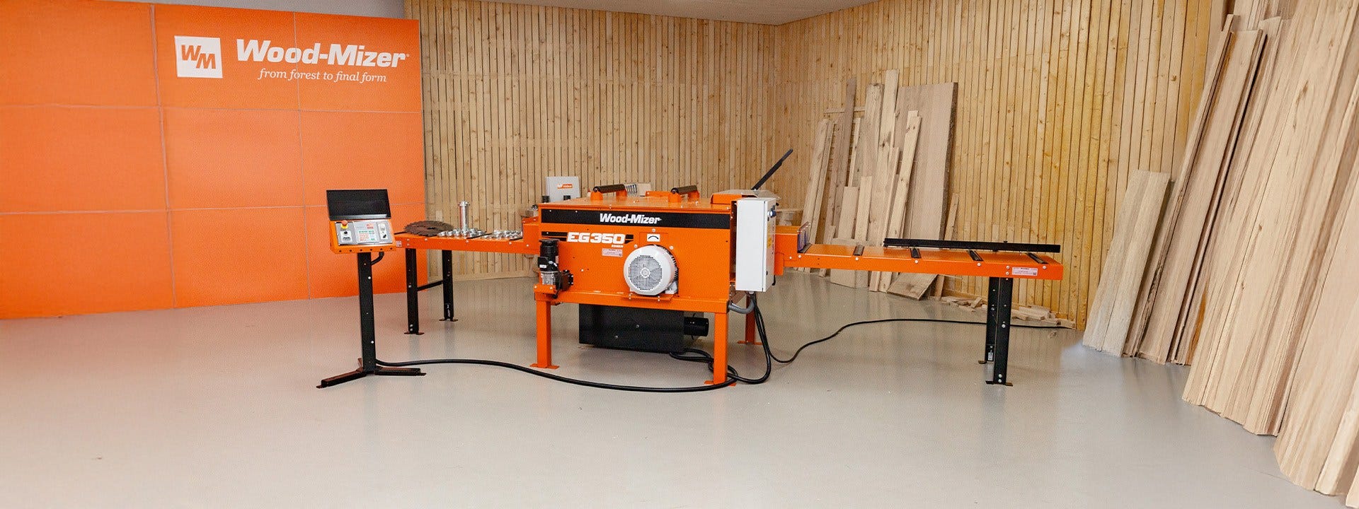 Otimize o Desempenho da Serraria com o Destopador EG350 da Wood-Mizer