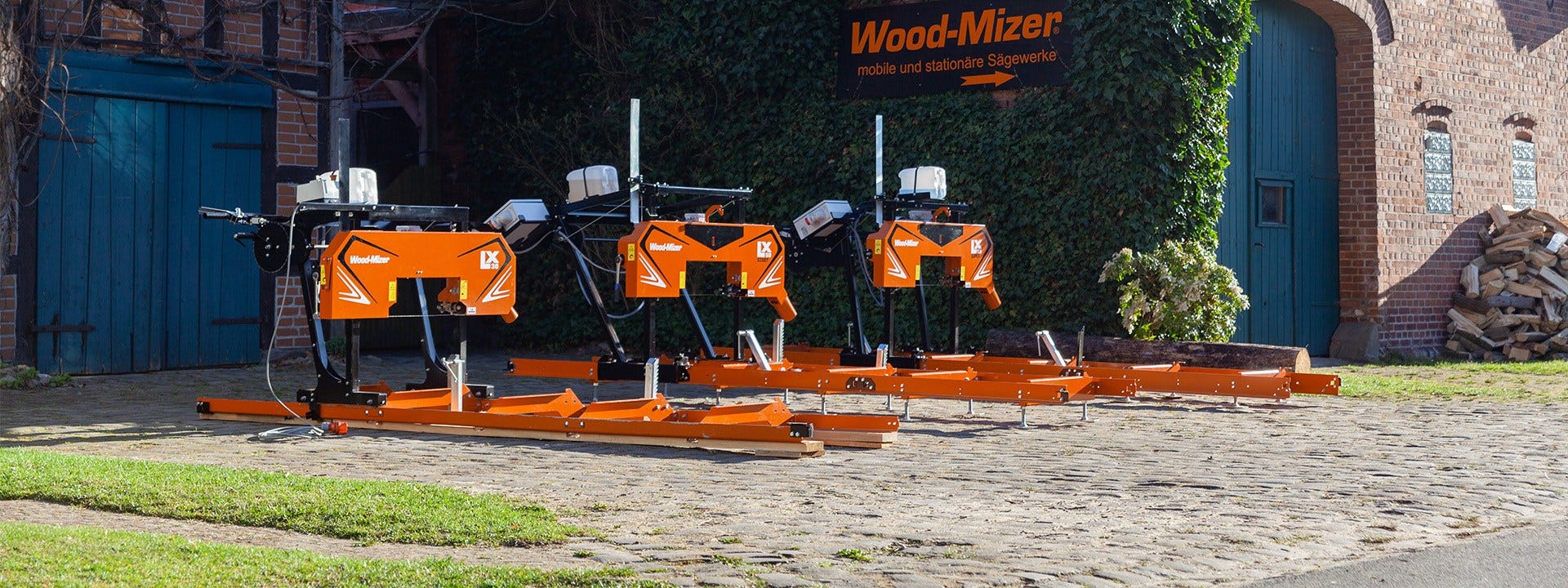 Comece a Serração em Casa com a Serra para Amadores Wood-Mizer LX30