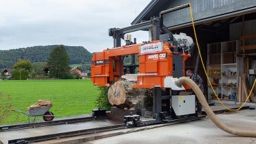 Da Natureza de Salzburgo ao Artesanato Único em Madeira: Desbloqueando Potencial com a Serra WM1000 da Wood-Mizer